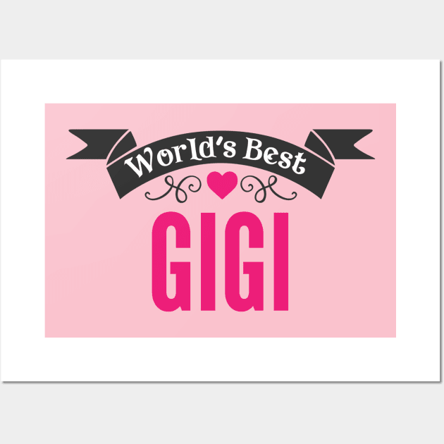 World's Best Gigi Wall Art by Hello Sunshine
